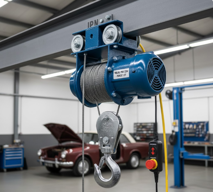 treuil electrique 220v